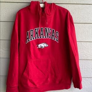 Arkansas Razorback hooded sweatshirt